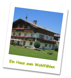 Ein Haus zum Wohlfhlen